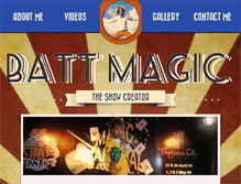 Tablet Screenshot of battmagic.com